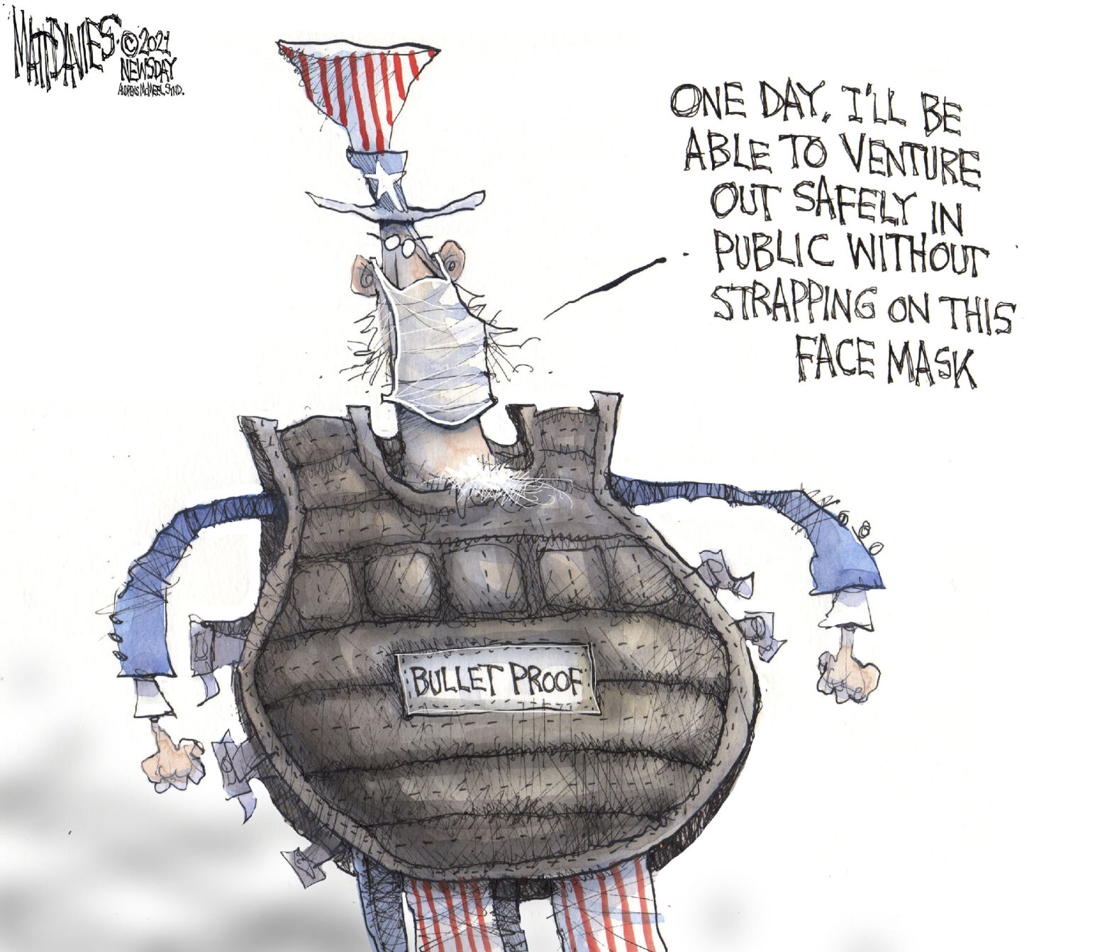 The latest editorial cartoon